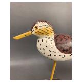 Wooden Carved Bird Collection with Bald Eagle