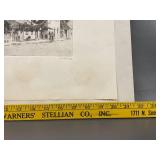 Joseph Pennel Brown and Bigelow Vintage Etching, New Orleans