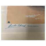 Al Mettel Litho Brown and Bigelow Art Print Borda Church Tasco Mexico