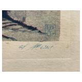 Brown and Bigelow Casablanca Street Prints - Al Mettel Litho