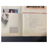 Salesman Sample Brown and Bigelow Art Print Card Collection incl. Audubon Mallard