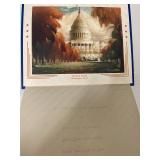 Salesman Sample Brown and Bigelow Art Print Card Collection incl. Audubon Mallard