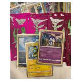 Extensive 200 Pokmon Card Collection with Sleeves and Code Cards