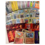 Pokemon Trading Cards w/ Holographics & Some Sleeves