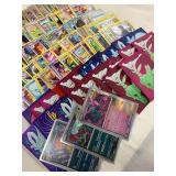 200 Pokemon Trading Card Lot with Card Sleeves