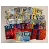 Massive Pokemon Trading Card Lot with Foil and Holographic Cards
