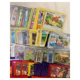 Massive Pokemon Trading Card Lot with Foil and Holographic Cards