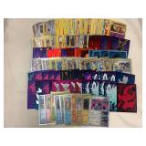 Assorted 200 Pokemon Card Lot + Some Sleeves