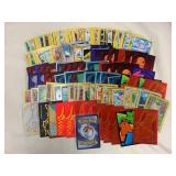 Large Mixed Lot of 200 Pokmon Trading Cards with Sleeved Cards