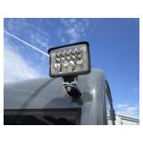 AGT Industrial QK18RXS-C Mini Excavator w/Side Swing Boom, Hydraulic Thumb, Enclosed Cab w/AC