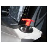 AGT Industrial QK18RXS-C Mini Excavator w/Side Swing Boom, Hydraulic Thumb, Enclosed Cab w/AC