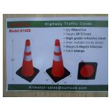 (60) Highway Traffic Cones