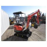 AGT Agrotk NT20K Mini Excavator Kubota Diesel, Side Swing Boom, Hydraulic Thumb