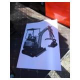 AGT Agrotk NT20K Mini Excavator Kubota Diesel, Side Swing Boom, Hydraulic Thumb
