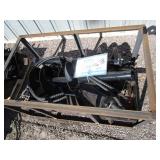 AGT Industrial Skid Steer SSECAG-Y Auger w/6" 12" 14" Augers