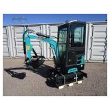 AGT Industrial QH13R Mini Excavator w/Enclosed Cab