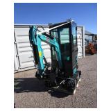 AGT Industrial QH13R Mini Excavator w/Enclosed Cab