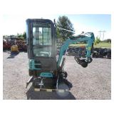 AGT Industrial QH13R Mini Excavator w/Enclosed Cab