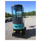AGT Industrial QH13R Mini Excavator w/Enclosed Cab