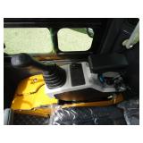 AGT Industrial QK18RXS-C Mini Excavator w/Side Swing Boom, Hydraulic Thumb, Enclosed Cab w/AC