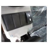 AGT Industrial QK18RXS-C Mini Excavator w/Side Swing Boom, Hydraulic Thumb, Enclosed Cab w/AC