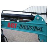 AGT Industrial QK16R Mini Excavator w/Hydraulic Thumb