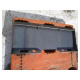 Wolverine 1/4" Skid Steer Plate