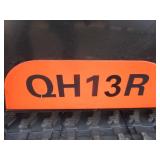 AGT Industrial QH13R Mini Excavator w/Enclosed Cab