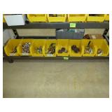 Brass Ball Valves Yellow Bins