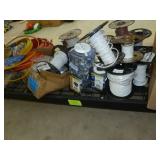 Assorted Wire Spools Under Ground & Indoor
