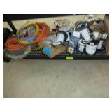 Assorted Wire Spools Under Ground & Indoor
