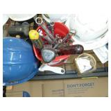 Hard Hats & Assorted Tools
