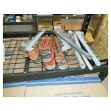 Pipe Wrenches, Caulking Tubes