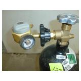 Compressed Nitrogen Tank & Valve Set