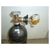 Compressed Nitrogen Tank & Valve