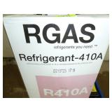 RGAS 410A Refrigerant Gas New Tank