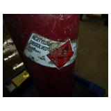 Acetylene Tank Red