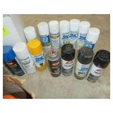 Assorted Spray Paint, Great Stuff
