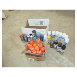 Assorted Spray Paint, Great Stuff