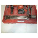 Milwaukee Rotary Hammer, #5321-32, 120V, Bits Included, 2 Cases