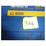 Yellow Jacket Alloy Ratchet Tube Bender Kit, #63331, Like New