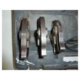 Ridgid Press Tool, 14.4V, Model #100-B, Has Makita Charger, 2 Batteries, 3 Bits