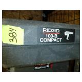 Ridgid Press Tool, 14.4V, Model #100-B, Has Makita Charger, 2 Batteries, 3 Bits