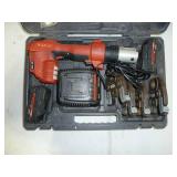 Ridgid Press Tool, 18V, Model RP-200-B, Comes with 2 Batteries, Charger, 3/4" - 1 1/4" Bits x4