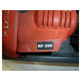 Ridgid Press Tool, 18V, Model RP-200-B, Comes with 2 Batteries, Charger, 3/4" - 1 1/4" Bits x4