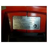 Ridgid Press Tool, 18V, Model RP-200-B, Comes with 2 Batteries, Charger, 3/4" - 1 1/4" Bits x4