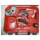 Milwaukee Cordless PVC Shear, 12V, Model #2470-21, 1 Battery, 1 Charger