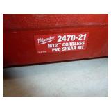 Milwaukee Cordless PVC Shear, PVC Shear, 12V, Model #2470-21 No Battery