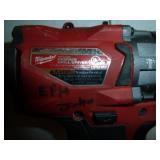 Milwaukee Combo Set, 18V, #3697-22, Impact Driver 1/4" #2953-20, Drill 1/2" Hammer #2804-20, No Batteries, 1 Charger