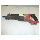 Milwaukee Sawzall, 18V, Model #2822-20, Blue Blade